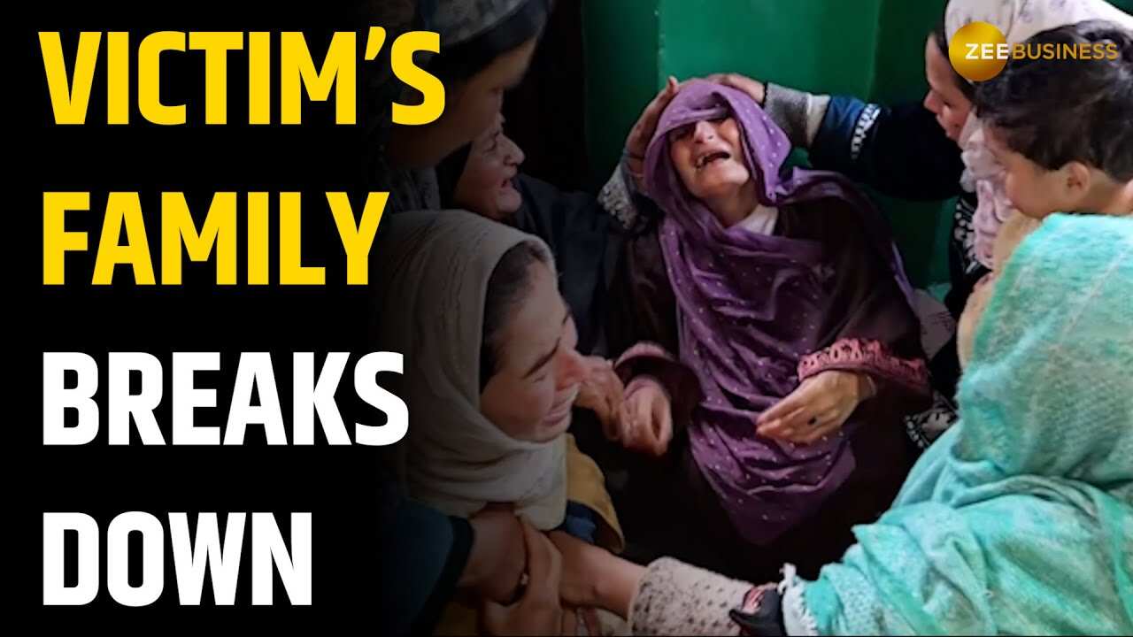 Pahalgam Terror Attack: Victim’s family breaks down; urges Government to punish the culprits