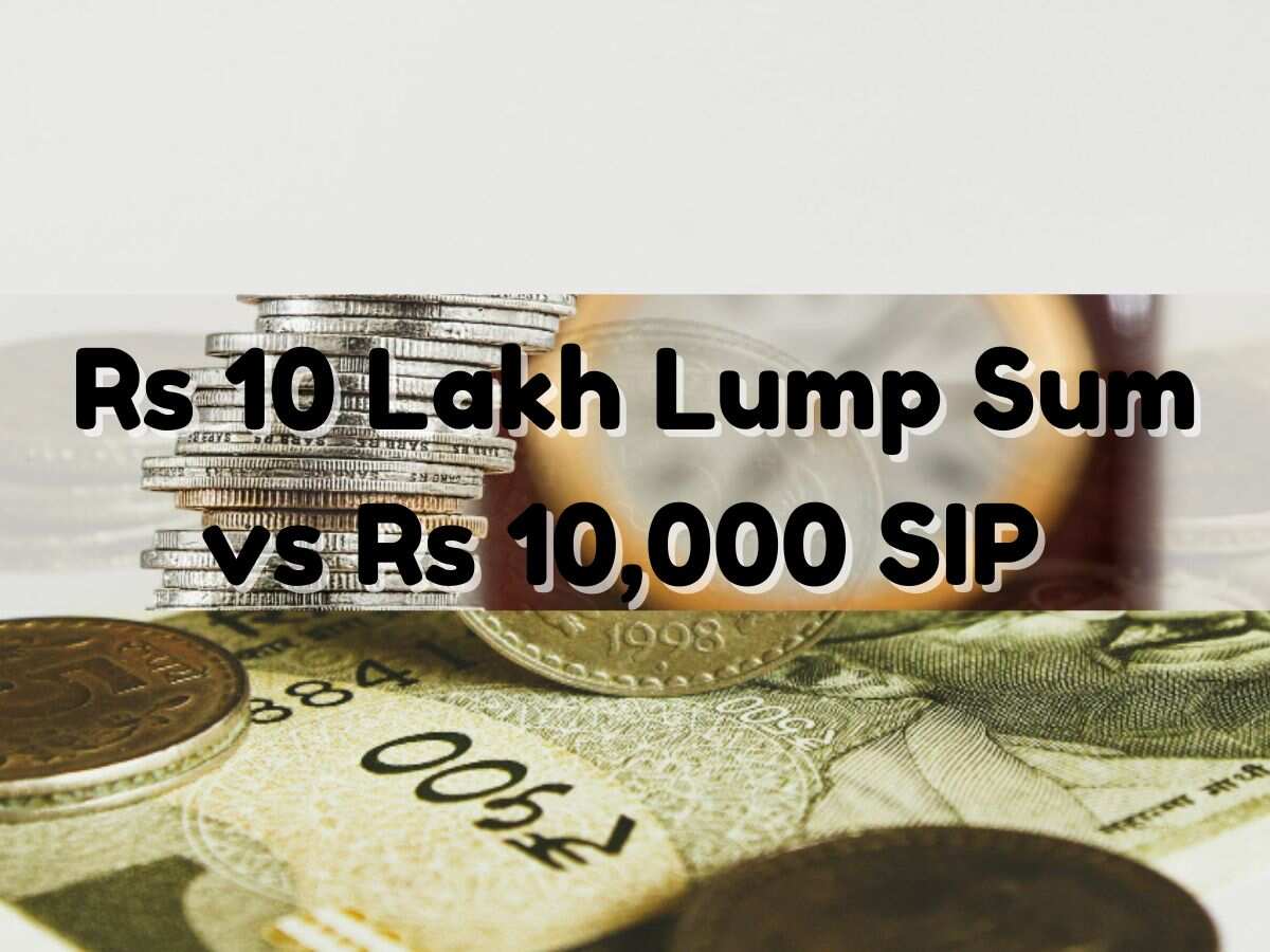Rs 10 Lakh Lump Sum vs Rs 10,000 SIP: Which can be faster path to reach Rs 5,00,00,000 corpus?