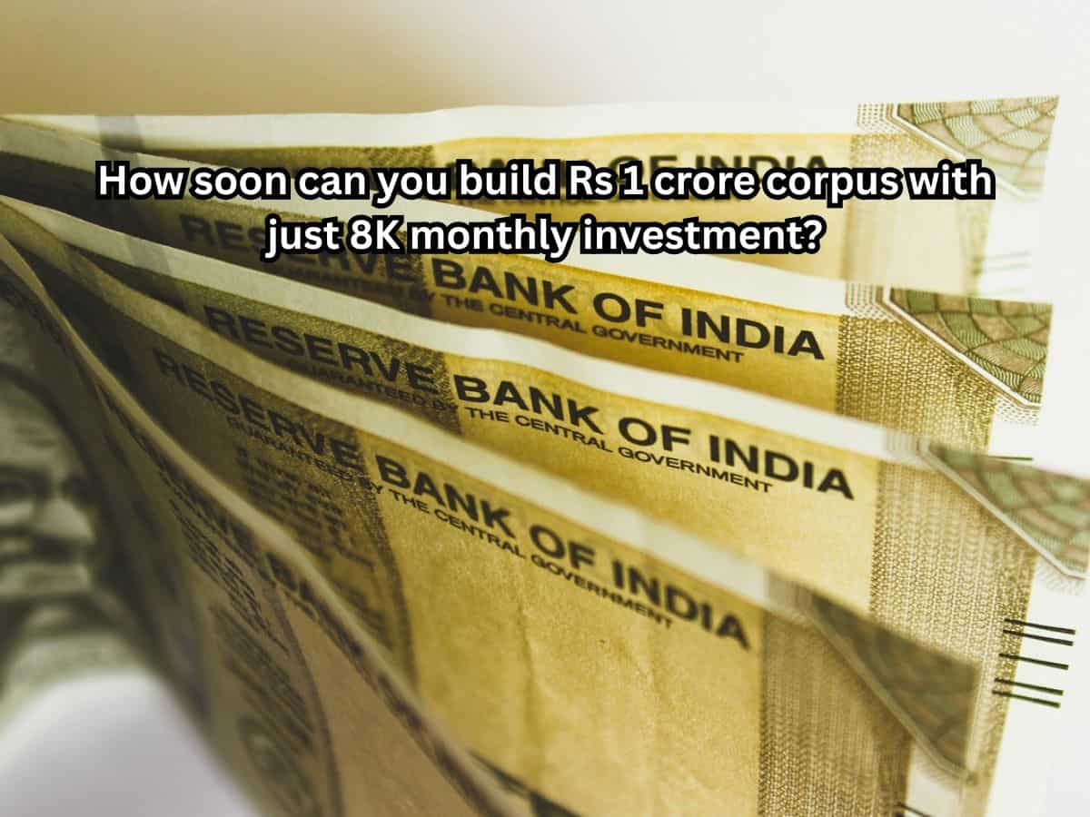 SIP calculation: Rs 8,000/month investment, how soon can you build Rs 1 ...