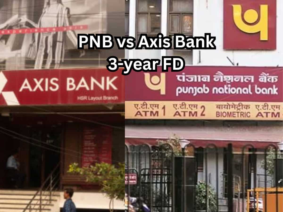 PNB 3-year FD vs Axis Bank 3-year FD: Which will give a higher return on Rs 3 lakh, Rs 6 lakh, and Rs 10 lakh investments?