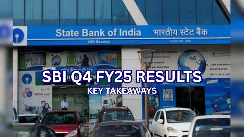 SBI Q4 FY25 Results: At Rs 18,643 crore, PAT meets Street estimates; Rs 15.9 per share dividend announced