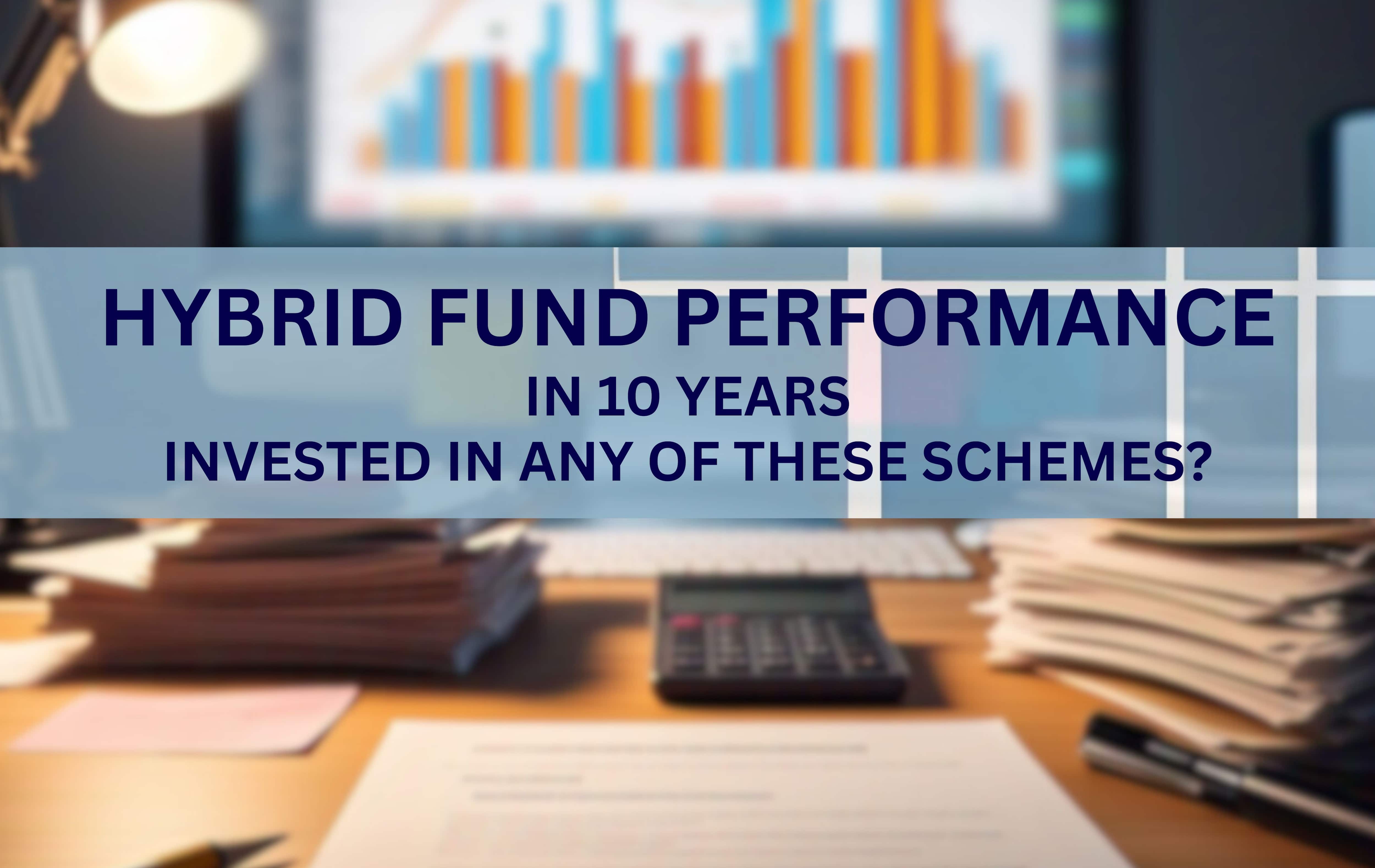 Rs 1,00,000 invested in these 7 hybrid funds 10 years ago is worth Rs 3.66 lakh-5 lakh today—See list with estimated returns