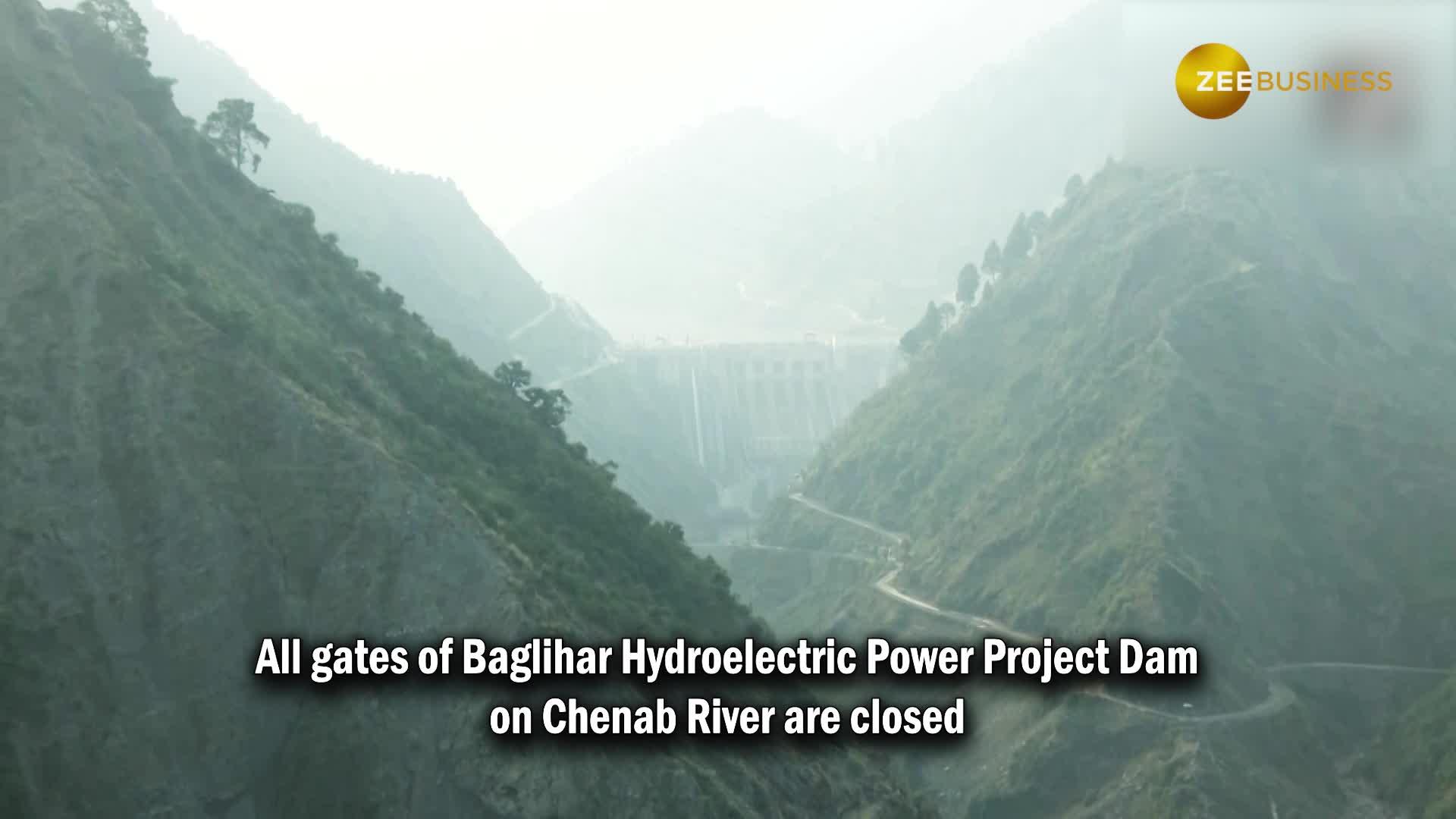 All gates of Baglihar dam on Chenab river are closed for Pak amid rising tension