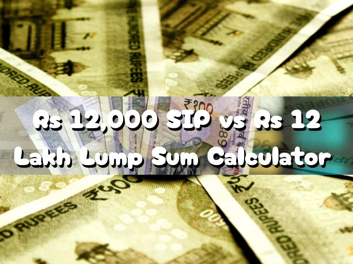 Rs 12,000 Monthly SIP vs Rs 12 Lakh Lump Sum: Which investment can help you build Rs 6 crore corpus faster?