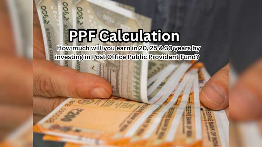 PPF Calculation: How much can Rs 9,000 monthly investment in Post Office Public Provident Fund generate in 20, 25, and 30 years?
