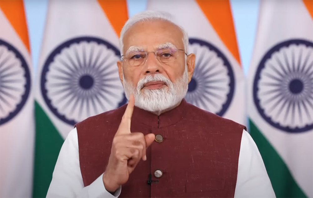 "Terror and trade cannot go together", says PM Modi in historic address; here's the full speech