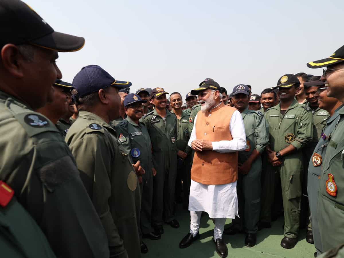 PM Modi visits Adampur airbase, lauds armed forces after precision strikes in 'Operation Sindoor'