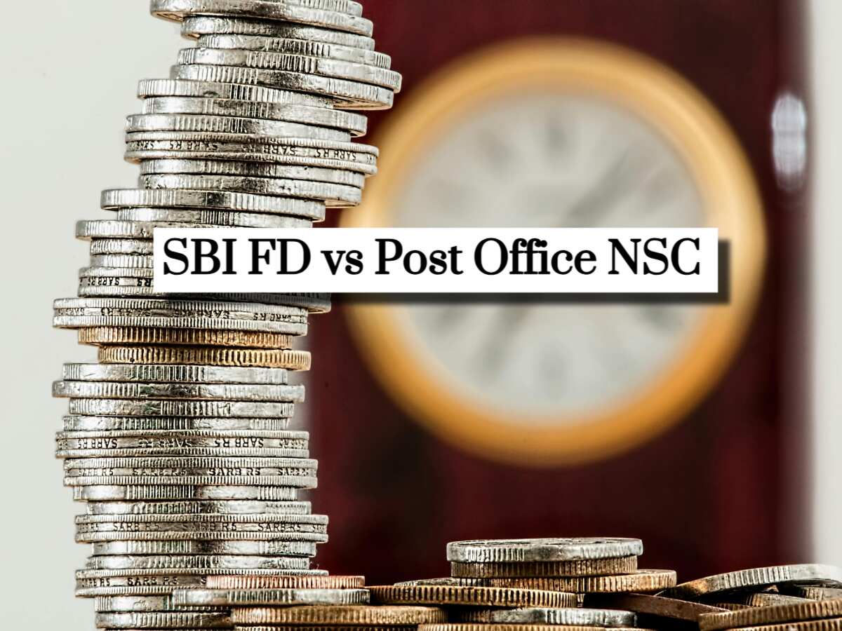 SBI FD vs Post Office National Savings Certificate: Which investment option can offer higher returns on Rs 4,50,000, Rs 8,50,000 & Rs 12,50,000 deposit in 5 years?