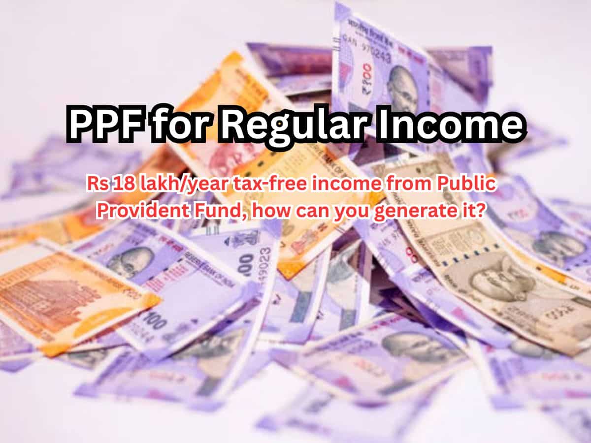 PPF for Regular Income: Rs 18 lakh/year tax-free income from Public Provident Fund, how can you generate it?