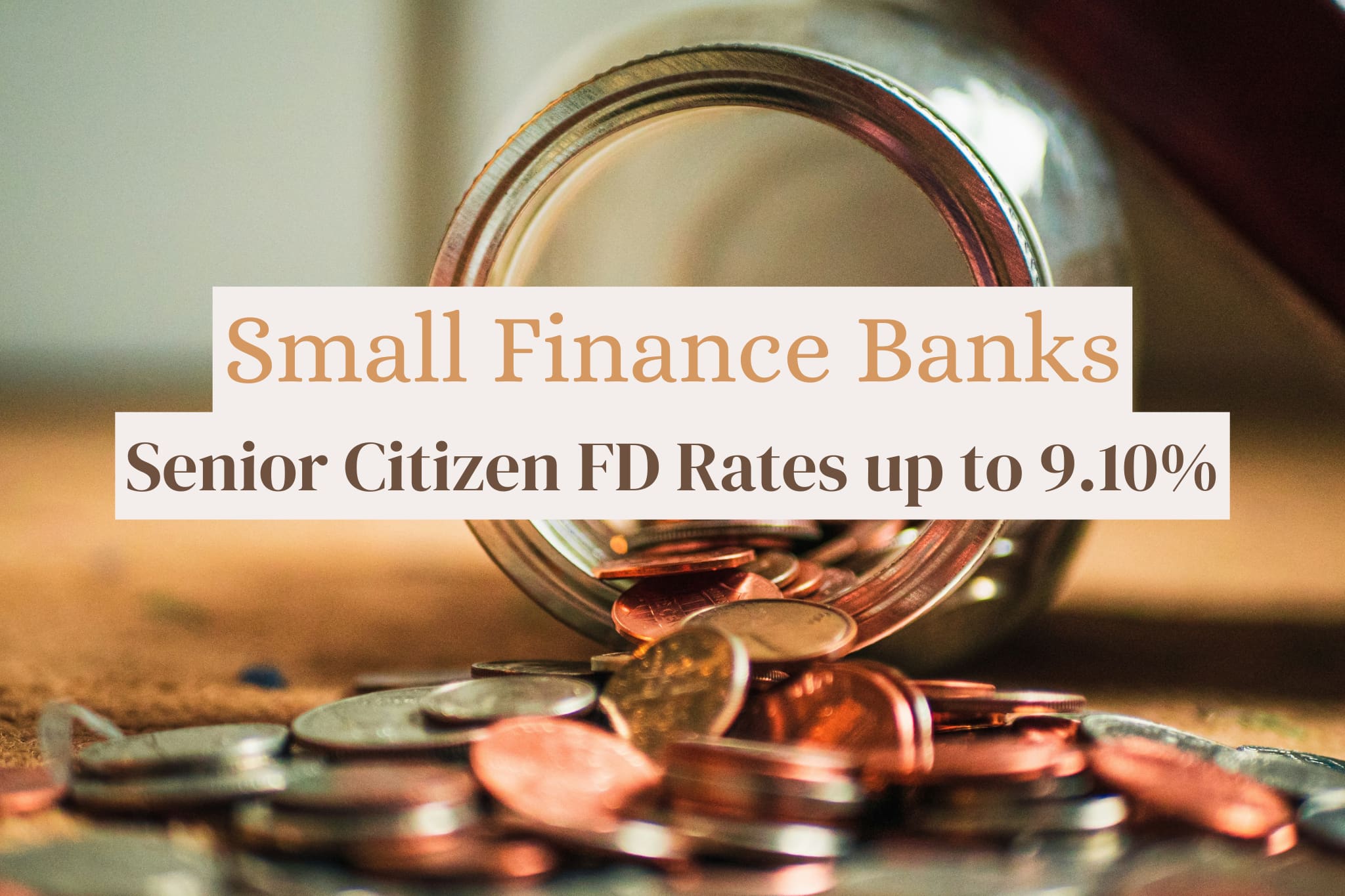 Senior Citizen FD Rates up to 9.10%: Highest interest rates from Jana, Suryoday, Utkarsh & other small finance banks—Here's what you can get in return after investing Rs 6,66,666 in each
