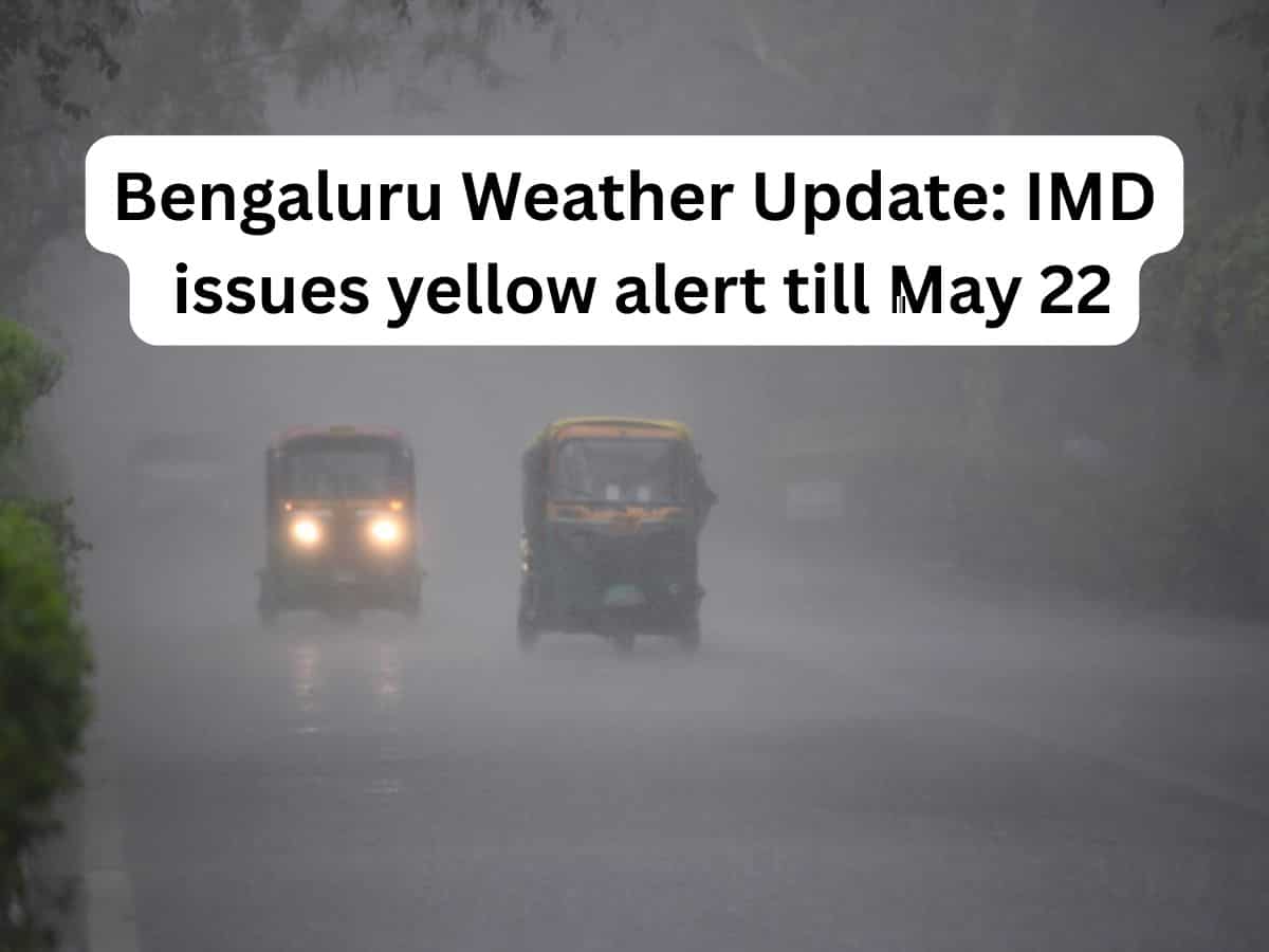 Bengaluru Weather Update: IMD issues yellow alert till