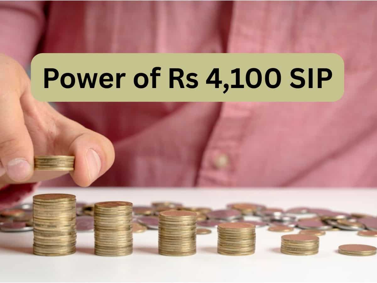Power of Rs 4,100 SIP: In how many years you can generate Rs 4,00,00 ...