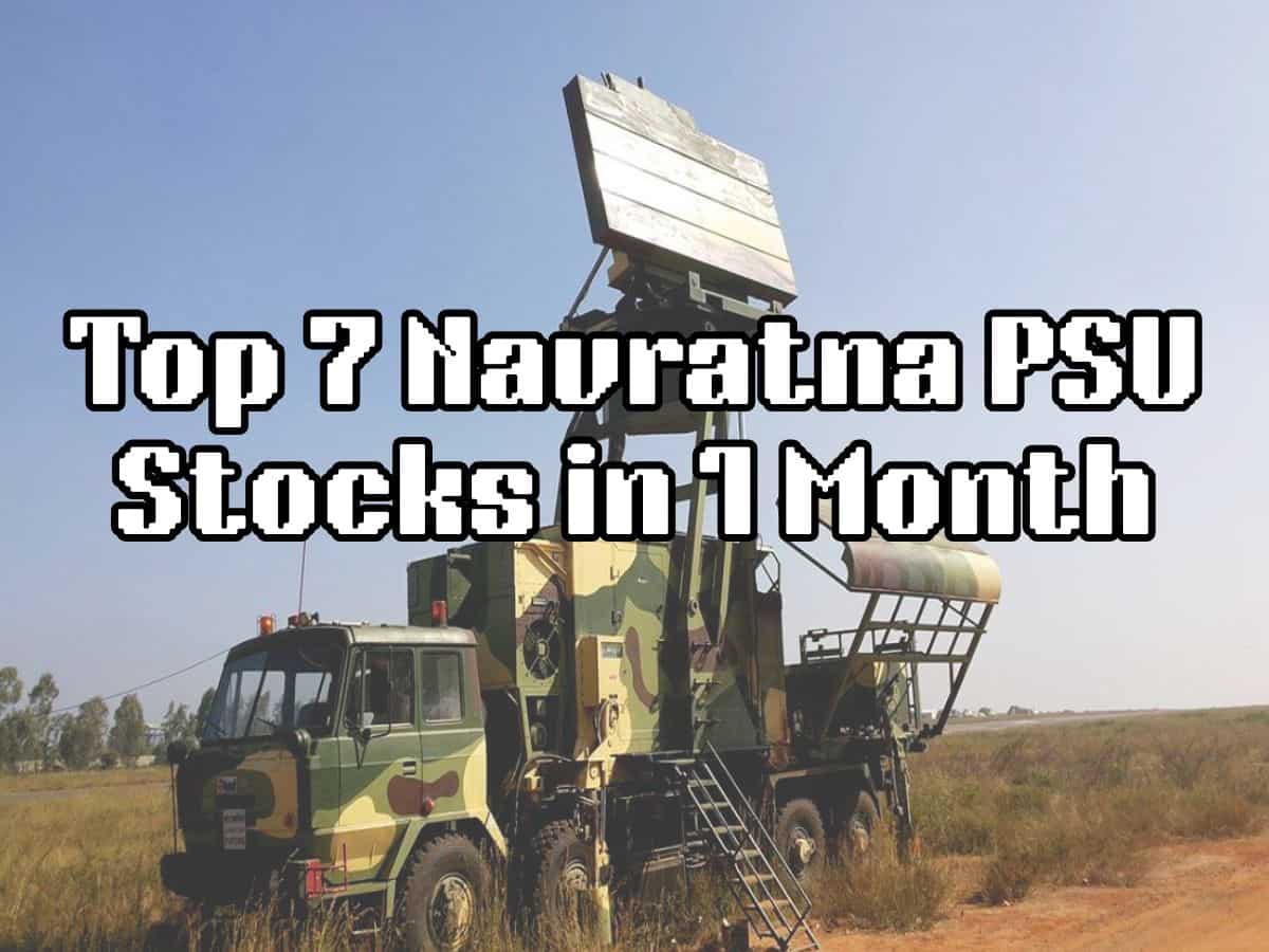 Top 7 Navratna PSU Stocks With up to 28% Return in 1 Month: BEL, Ircon, HAL & others where Rs 1 lakh investment has jumped to up to Rs 1.28 lakh