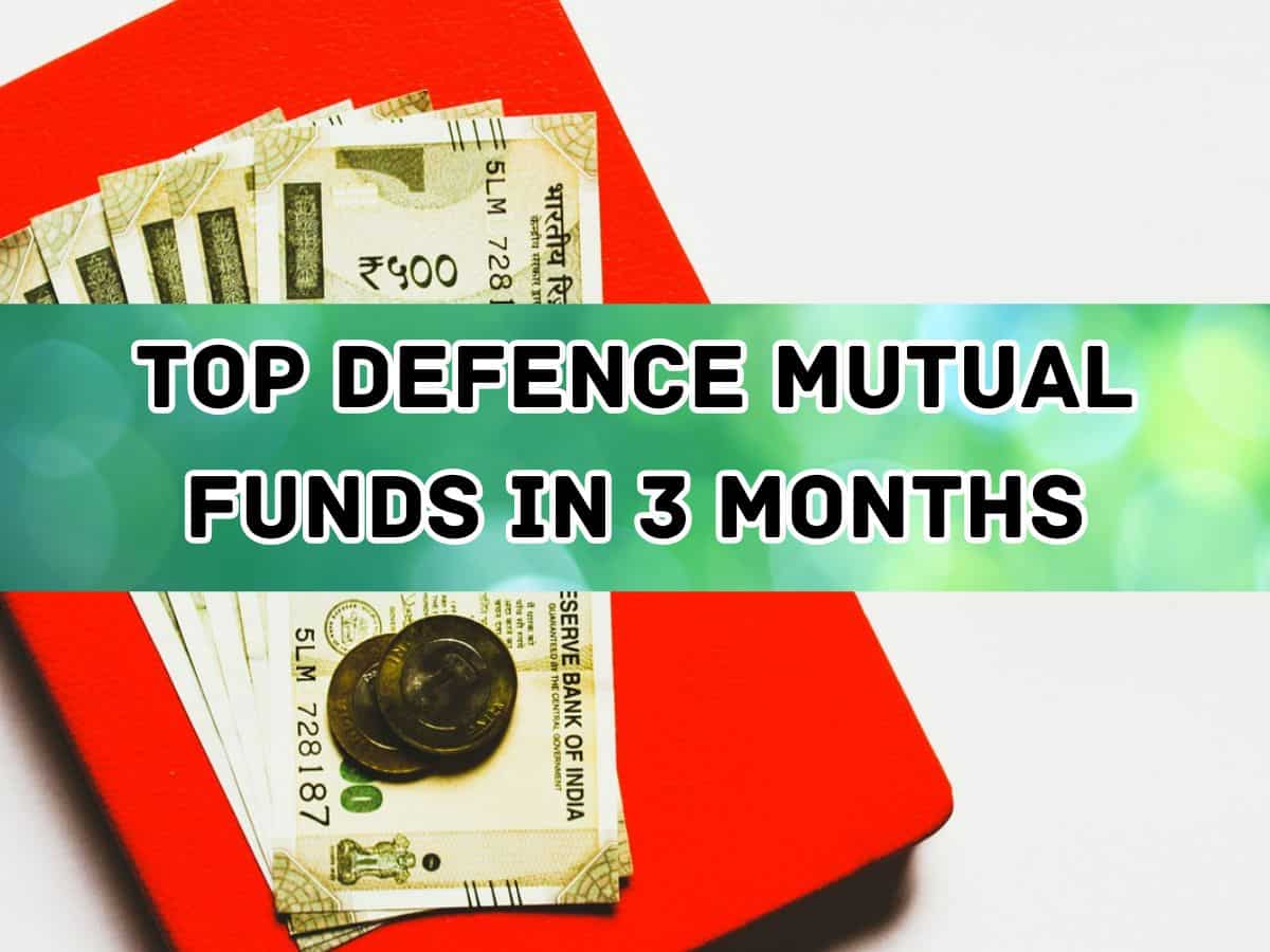 Rs 1 Lakh to Rs 1.64 Lakh in 3 Months: Discover top performing defence mutual funds (Up to 64% return)