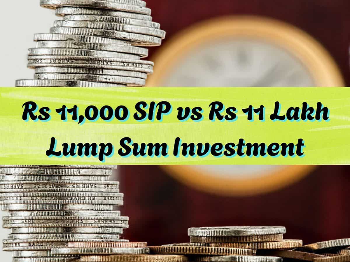 Rs 11 Lakh Lump Sum vs Rs 11,000 SIP: Which investment grows to Rs 6 crore faster at 12% return?