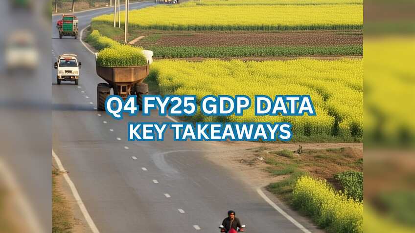 India GDP growth at one-year high of 7.4% in Q4, FY25 expansion at 6.5% 