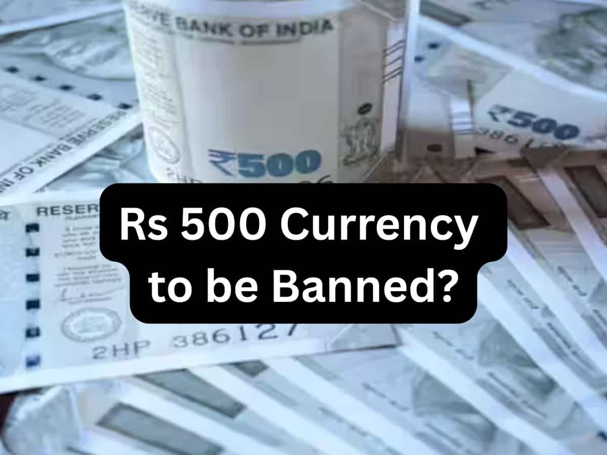 Rs 500 note to be banned by 2026?