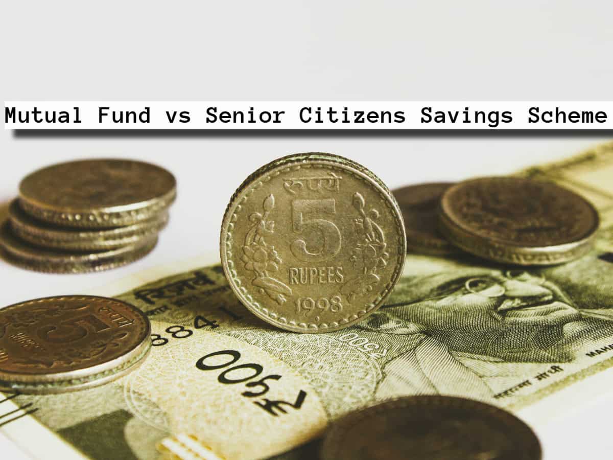 Mutual Fund vs SCSS: What can Rs 12,00,000 one-time investment or Rs 20,000 monthly deposit grow into in 5 years?