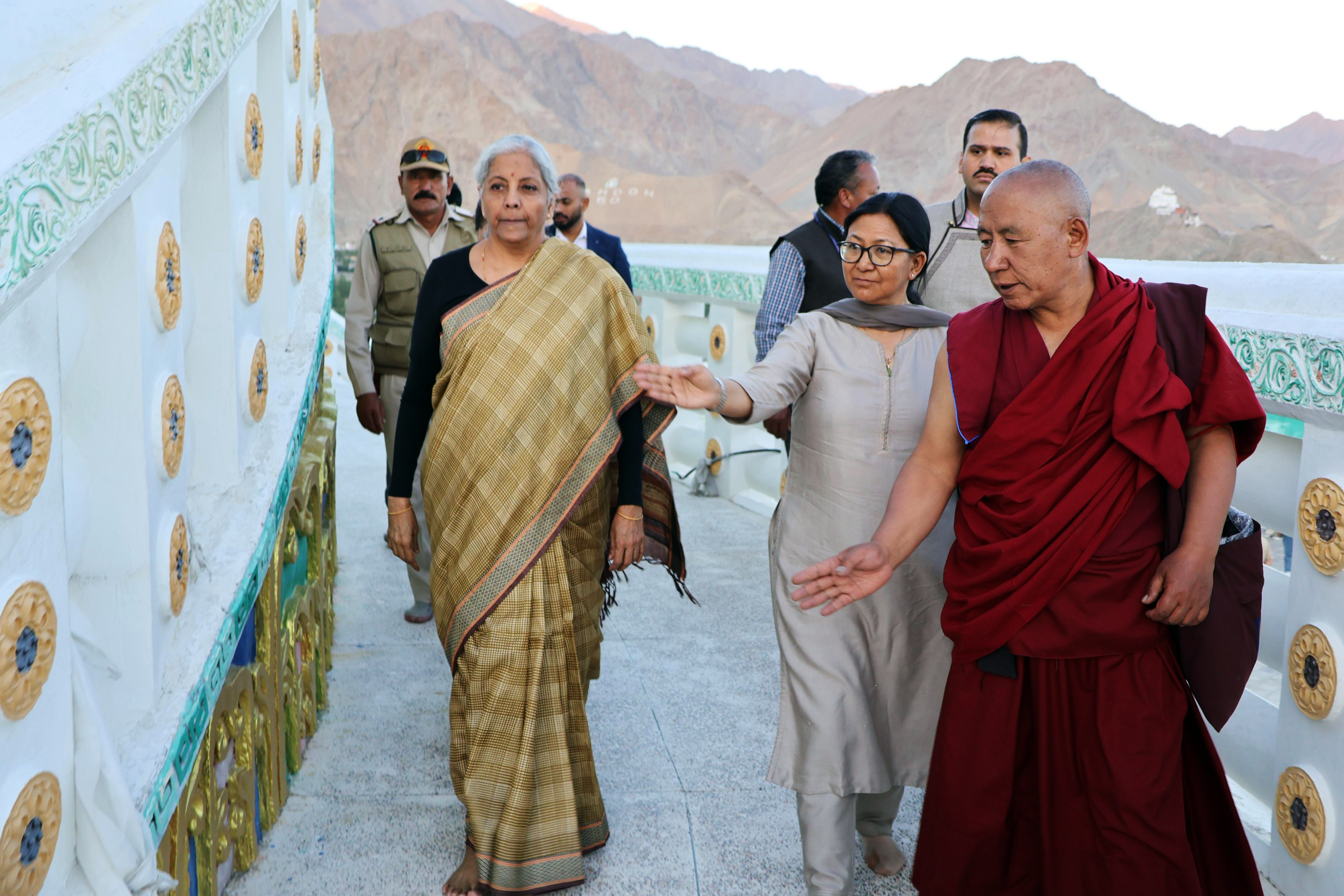 Finance Minister Nirmala Sitharaman inaugurates developmental projects in