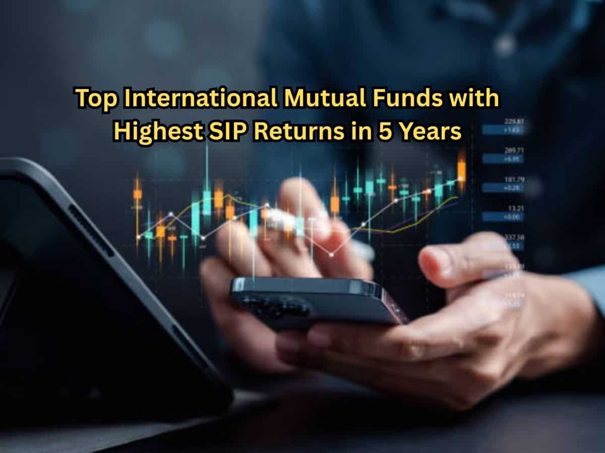 Top International Mutual Funds with Highest SIP Returns in 5 Years: Rs 25,000 monthly investment in No. 1 fund has jumped to Rs 24.32 lakh in just 5 years
