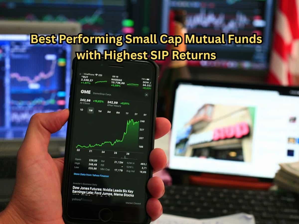 Top Performing Small Cap Mutual Funds with Highest SIP Returns: Rs 20,000 monthly investment in No. 1 fund has grown to Rs 94.54 lakh in 10 years