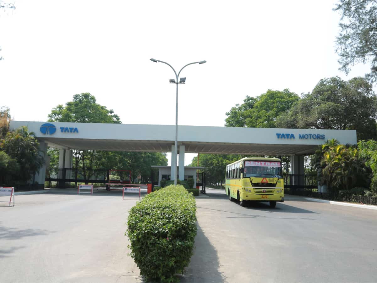 Tata Motors shares gain ahead of Harrier.ev launch,