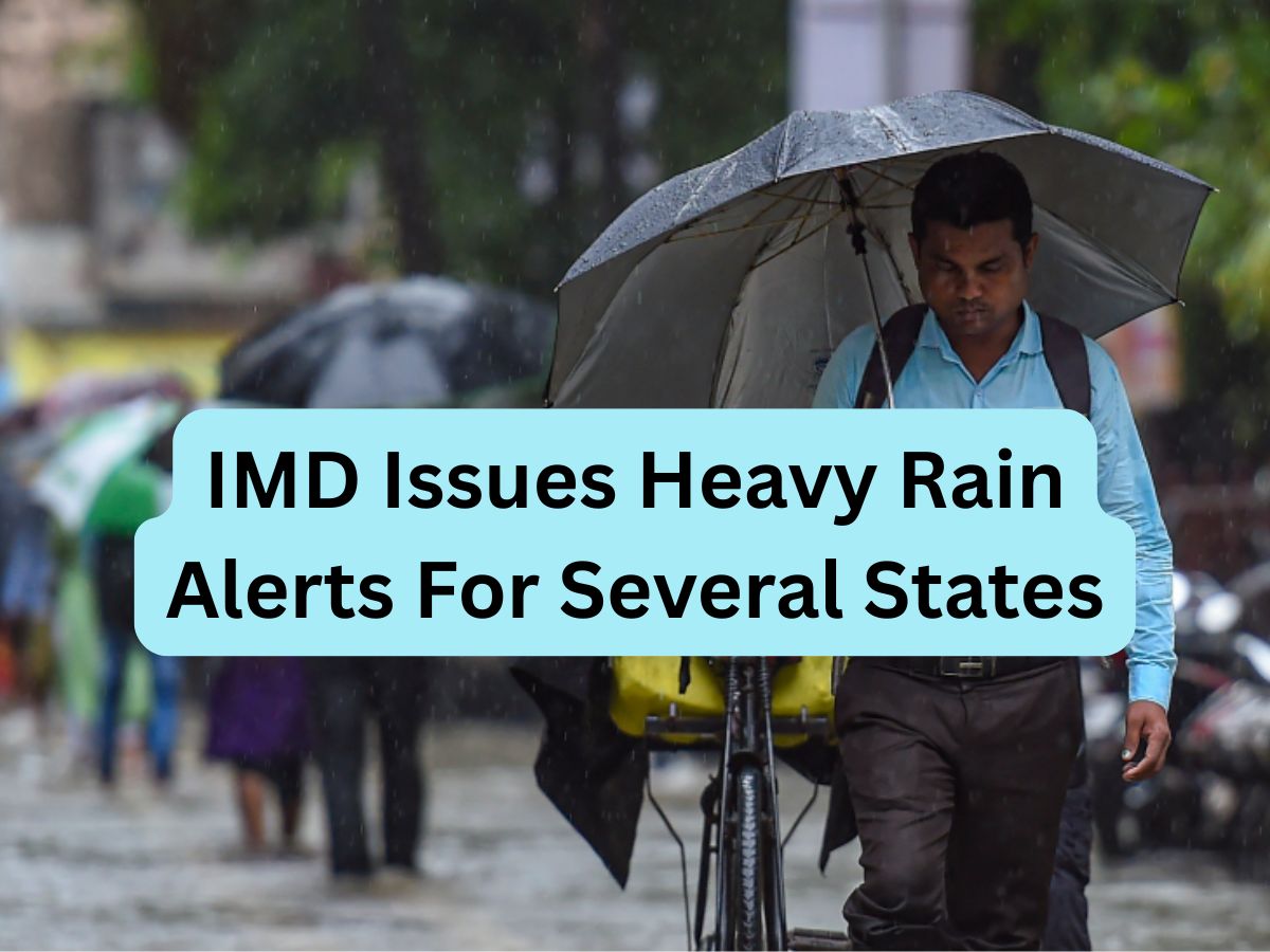 Weather Update: IMD issues heavy rain alerts for several states; check out full details