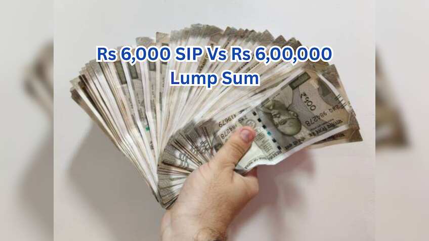 Rs 6,000 SIP Vs Rs 6,00,000 Lump Sum: Which can generate a higher corpus in 30 years?
