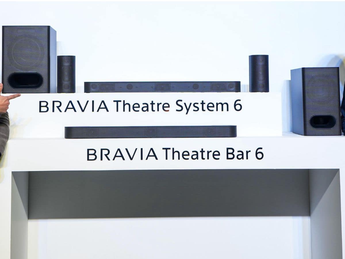 Sony launches BRAVIA Theatre System 6, Bar 6 soundbars under Rs 50,00,000