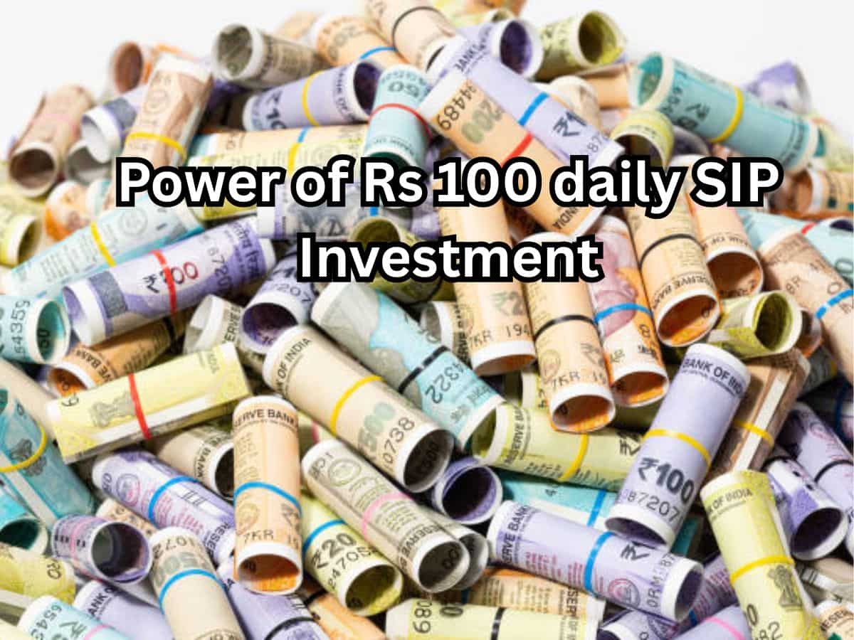 Rs 100 Daily SIP Investment: How much can you generate in 10, 20, and 30 years?
