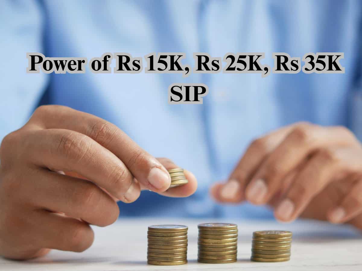 Power of Rs 15K, Rs 25K, and Rs 35K monthly SIP: How much corpus can you accumulate in 10, 20, and 30 years?