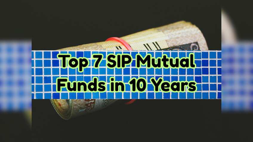 Top 7 Funds With Highest SIP Returns in 10 Years: Rs 10,000 SIP monthly SIP in No. 1 fund has ballooned to Rs 49,01,150