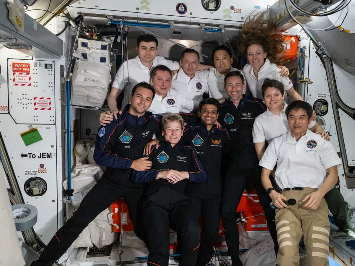 Shubhanshu Shukla in good health, likely to reach Earth on July 15: ISRO