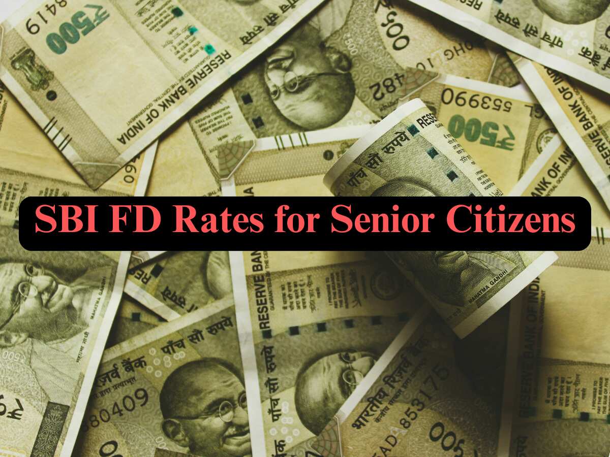SBI FD Rates for Senior Citizens: Know maturity amount on Rs 5.5 lakh ...