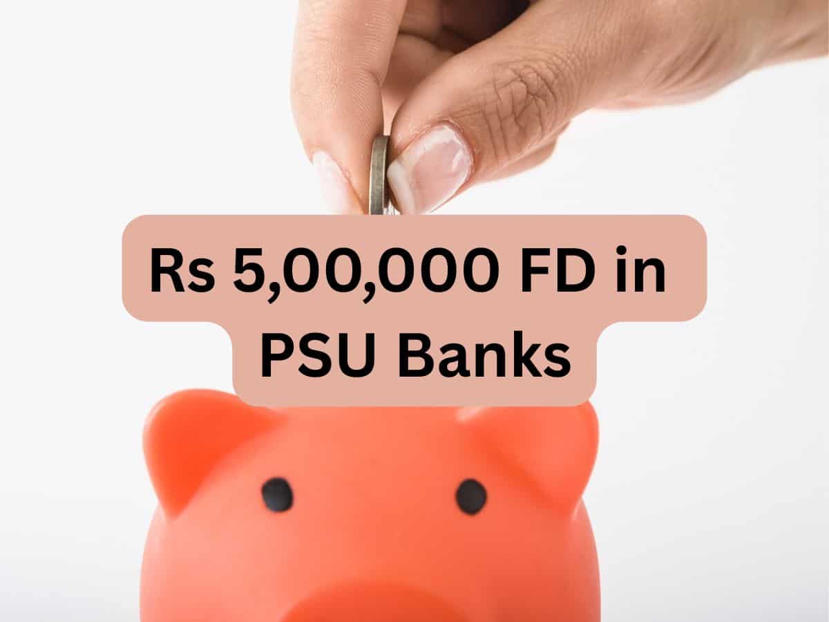 Looking to invest in FD? Know what SBI, PNB and other PSU banks can give senior citizens on Rs 5,00,000 investment in 10-year FD scheme