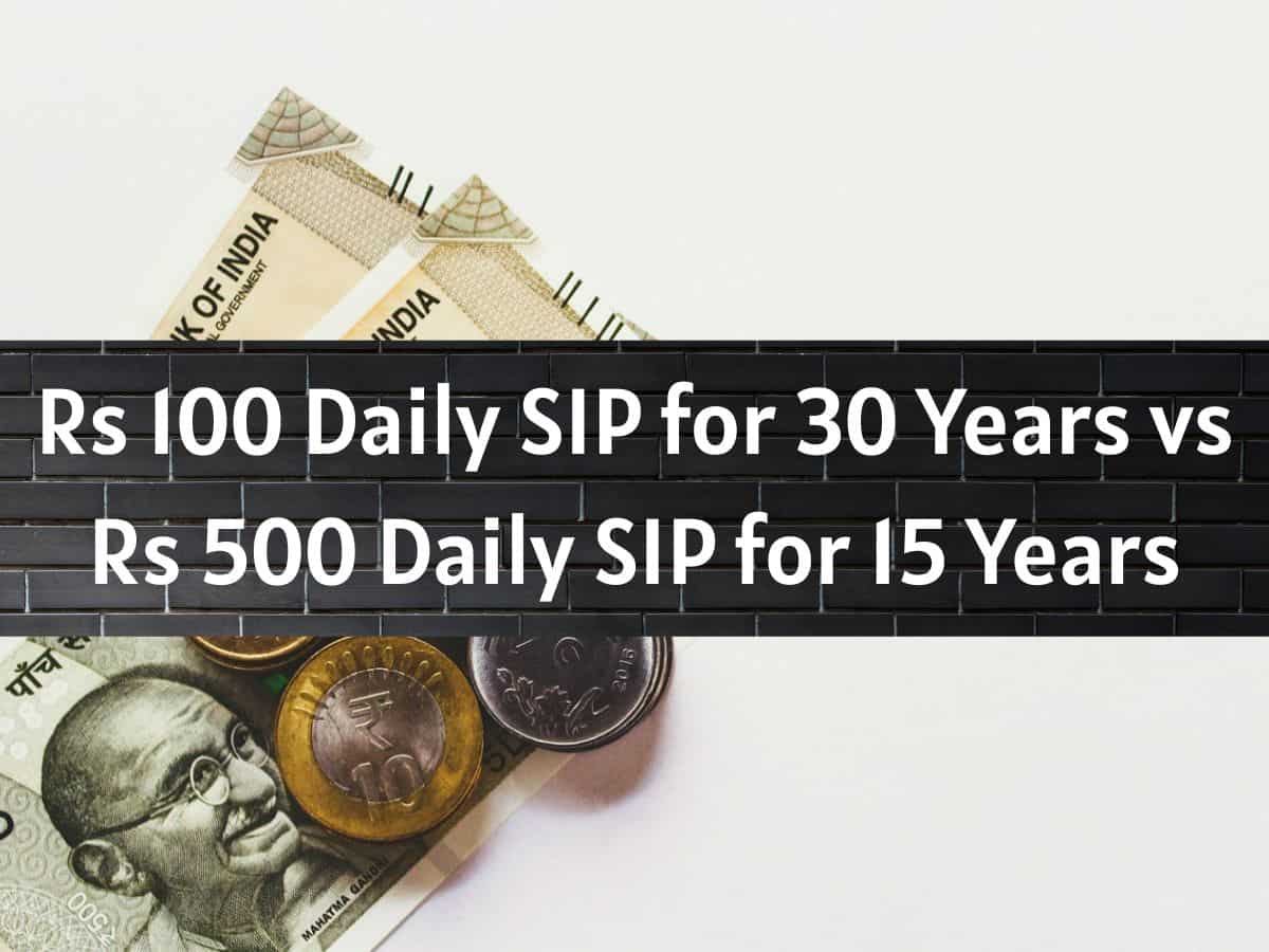 Rs 100 Daily SIP for 30 Years vs