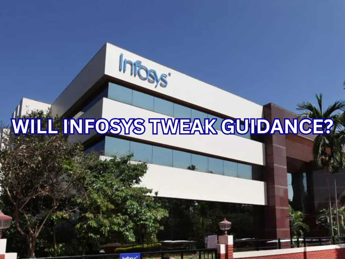Will Infosys tweak guidance? Cautious gains for stock as investors await Q1 FY26 results due today 
