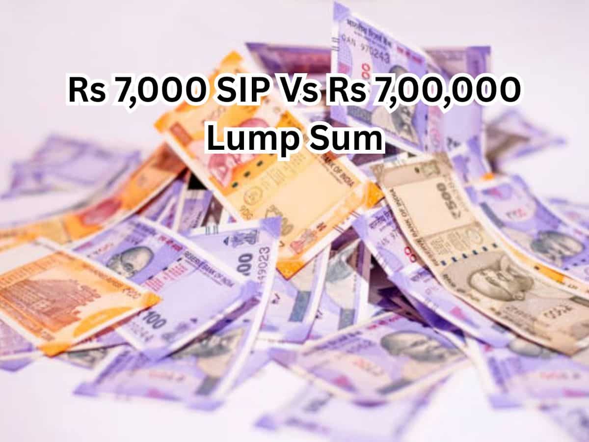 Rs 7,000 SIP Vs Rs 7,00,000 Lump Sum: Which can generate a higher corpus in 30 years?