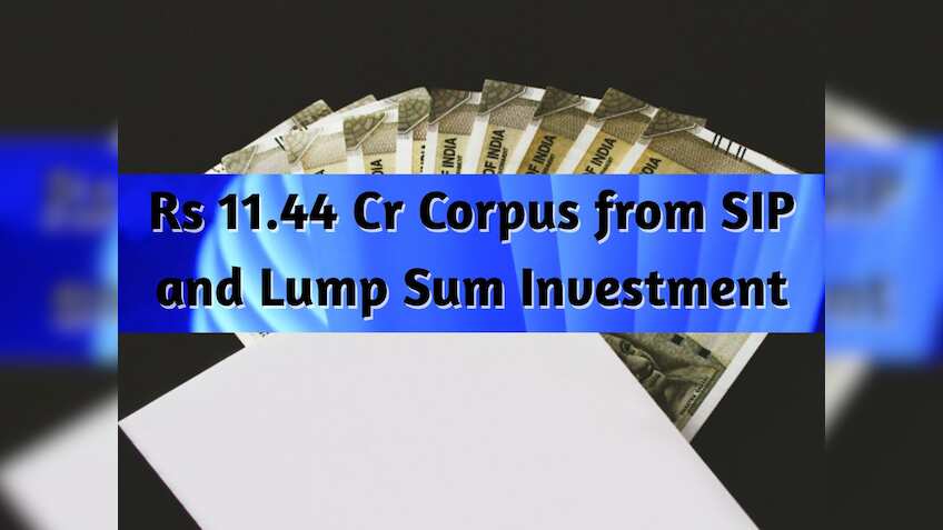 SIP+Lump Sum for Retirement Planning: Why your Rs 15,000 SIP, Rs 6 lakh lump sum investment may take you to Rs 11,44,00,000 corpus by 60 years of age