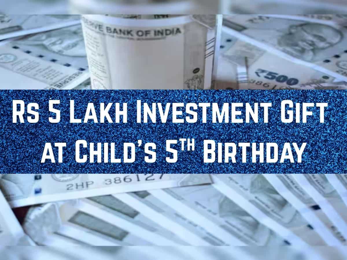Wealth Building from One-time investment: How your Rs 5 lakh investment gift on your kid’s 5th birthday can grow to Rs 2,64,00,000 by the time they turn 40