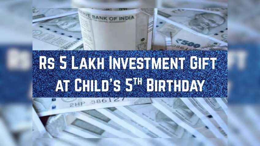 Wealth Building from One-time investment: How your Rs 5 lakh investment gift on your kid’s 5th birthday can grow to Rs 2,64,00,000 by the time they turn 40