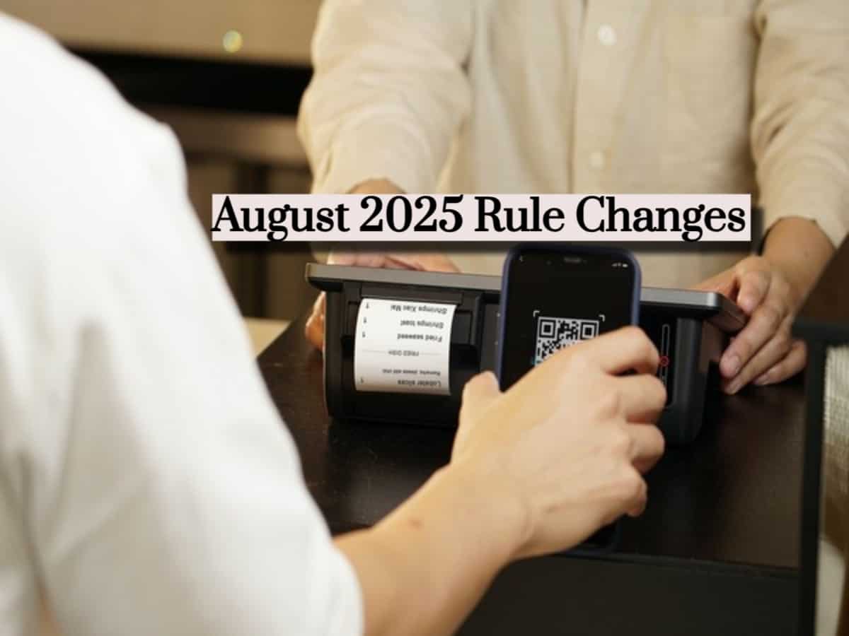 August 2025 Financial Changes: New UPI rules, SBI Credit Card updates, LPG price cut and airfare hike; how it affects your pocket?
