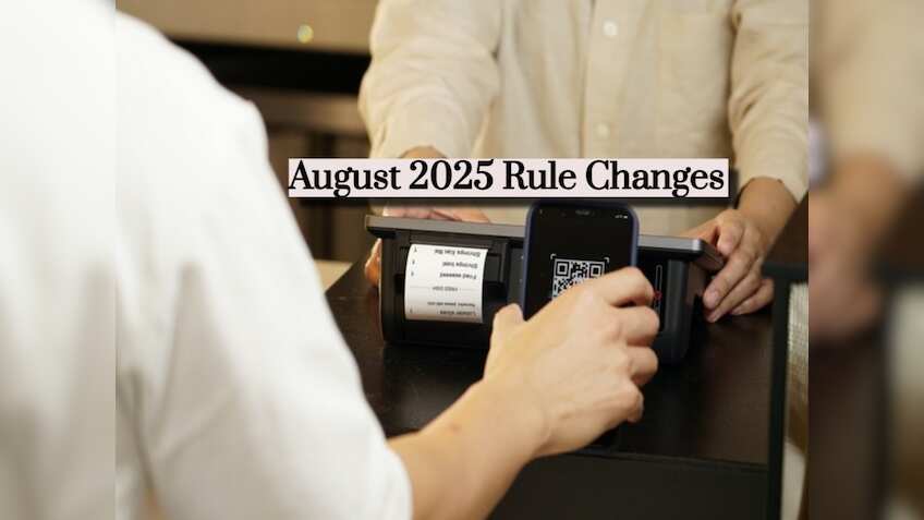 August 2025 Financial Changes: New UPI rules, SBI Credit Card updates, LPG price cut and airfare hike; how it affects your pocket?