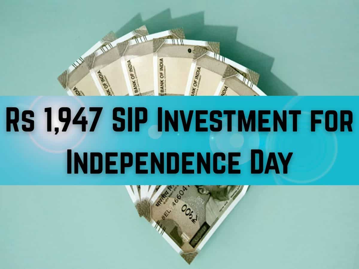 Rs 1,947 Independence Day Special SIP: How large