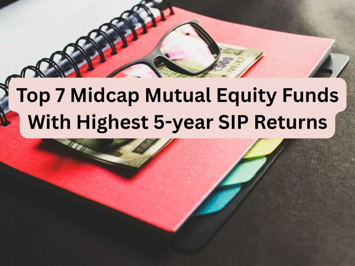 Top 7 midcap mutual funds with highest 5-year SIP returns; top fund has given over 30% returns