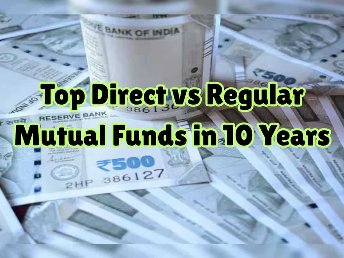 Top Direct vs Regular Funds in 10 Years: No. 1 fund has converted Rs 2,00,000 lump sum investment into Rs 13,89,501.79