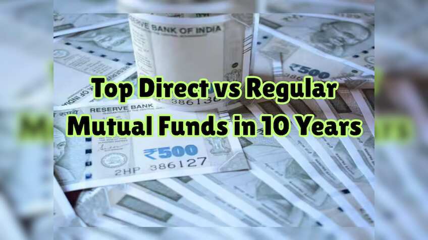 Top Direct vs Regular Mutual Funds in 10 Years: No. 1 fund has converted Rs 2,00,000 lump sum investment into Rs 13,89,501.79