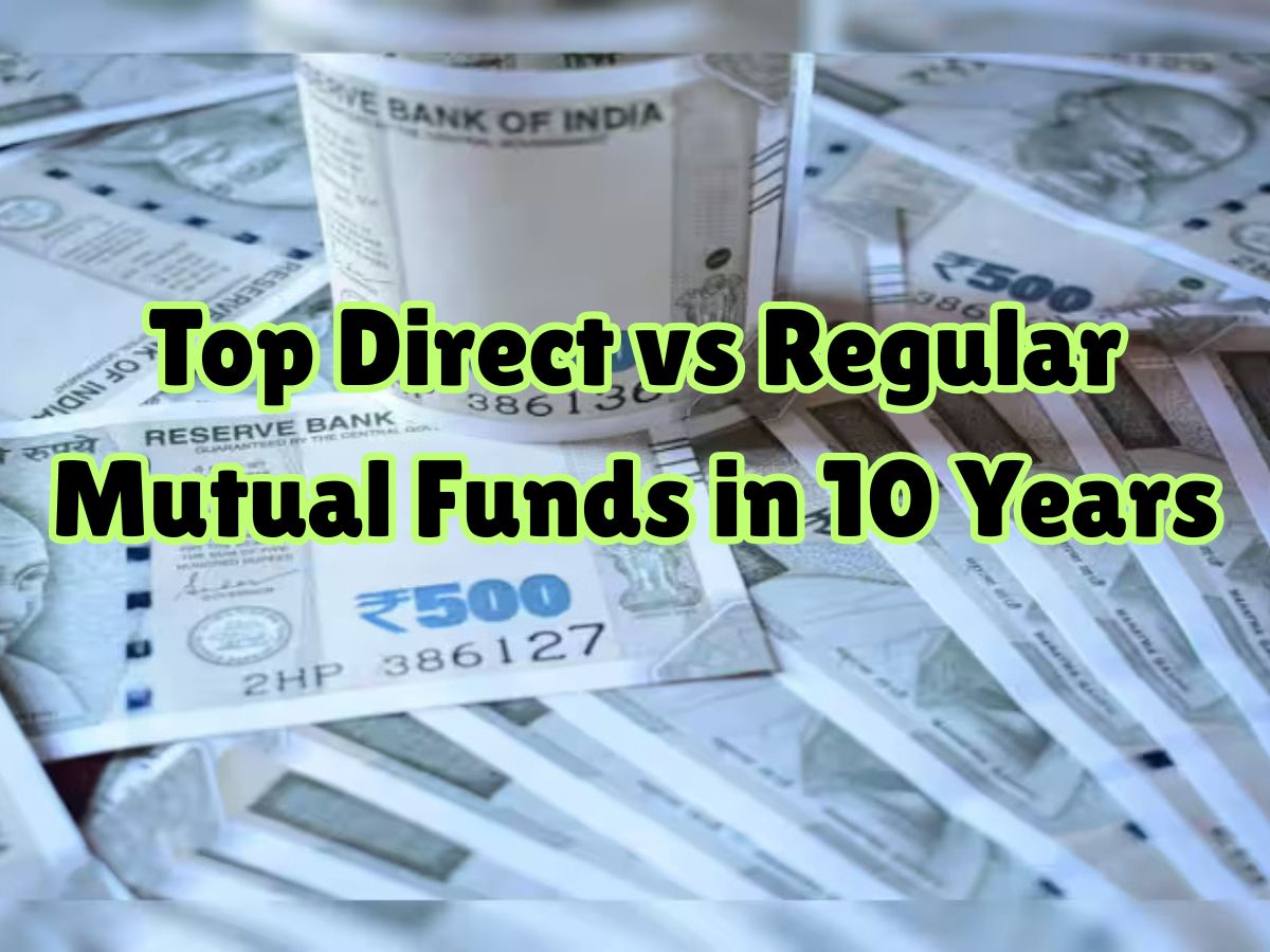 Top Direct vs Regular Mutual Funds in 10 Years: No. 1 fund has converted Rs 2,00,000 lump sum investment into Rs 13,89,501.79