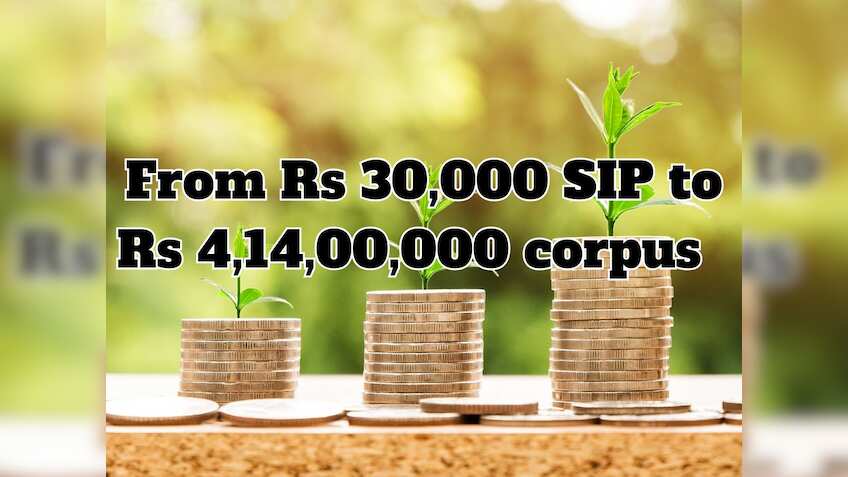 SIP for Retirement: How your Rs 30,000 monthly SIP investment can generate Rs 4,14,00,000 corpus in long term