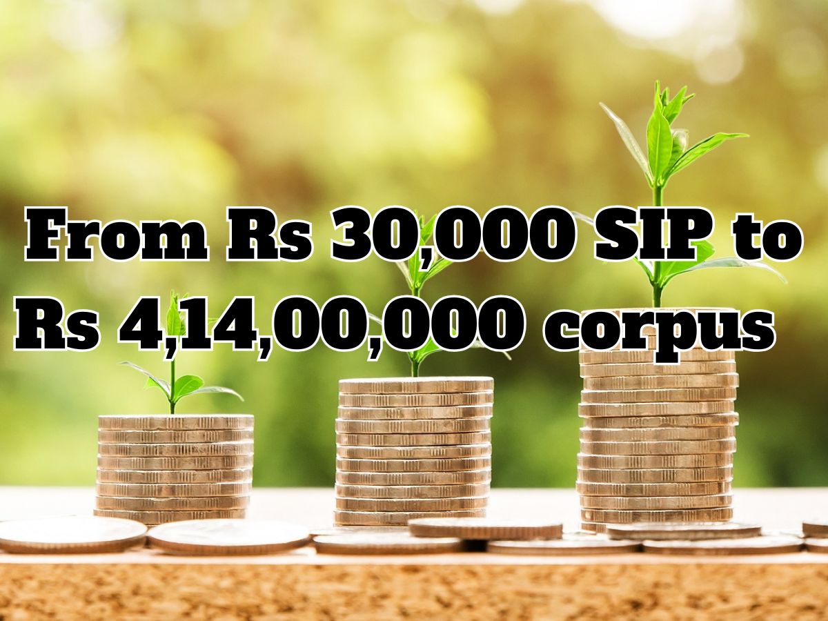 SIP for Retirement: How your Rs 30,000 monthly SIP investment can generate Rs 4,14,00,000 corpus in long term